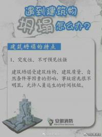 遇到建筑物坍塌怎么辦？如何自救？